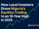 Local investors drive Nigeria equities trading to 18-year high