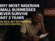 Why most Nigerian small businesses never survive past 2 years