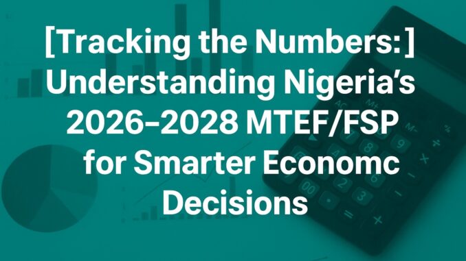 Nigeria 2026–2028 MTEF/FSP