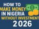 How to Make Money in Nigeria Without Investment