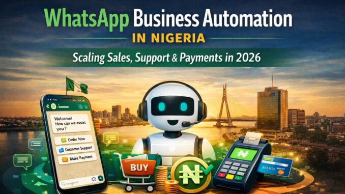 WhatsApp business automation