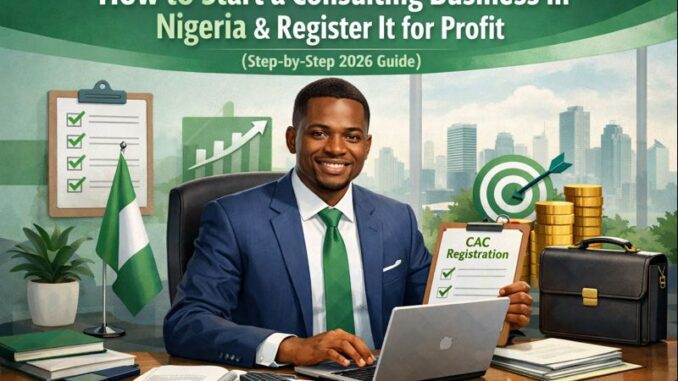 How to start a consulting business in Nigeria